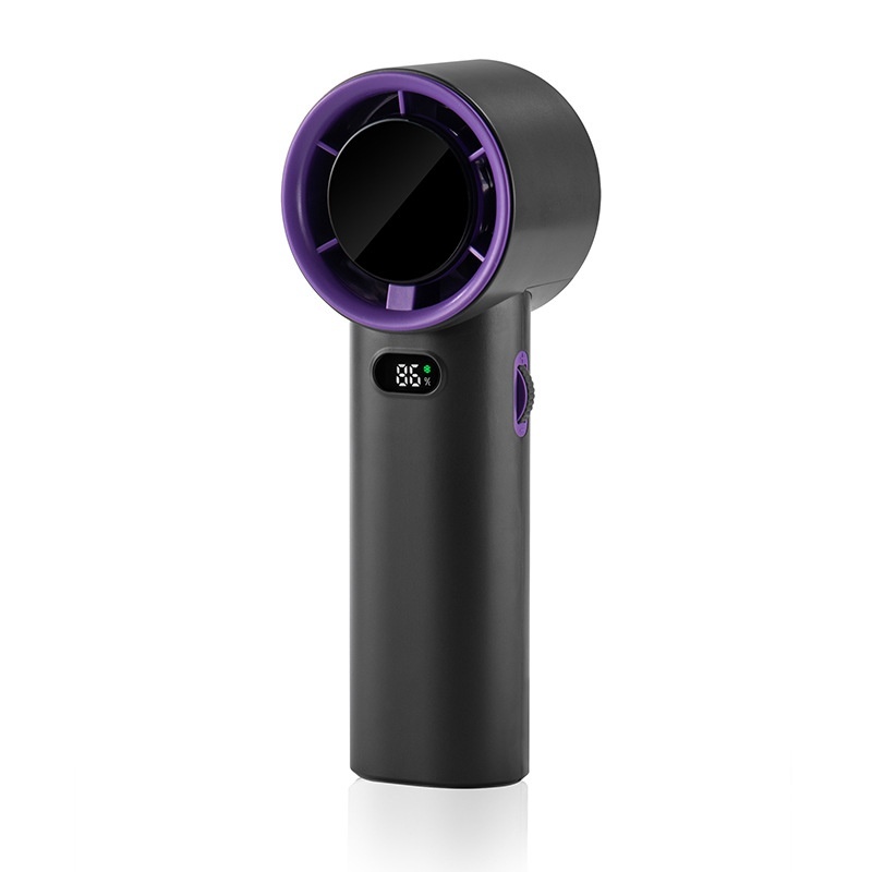 Ventilador de mano turbo mini portátil, ventilador personal recargable por USB, ventilador de bolsillo pequeño - Imagen 4
