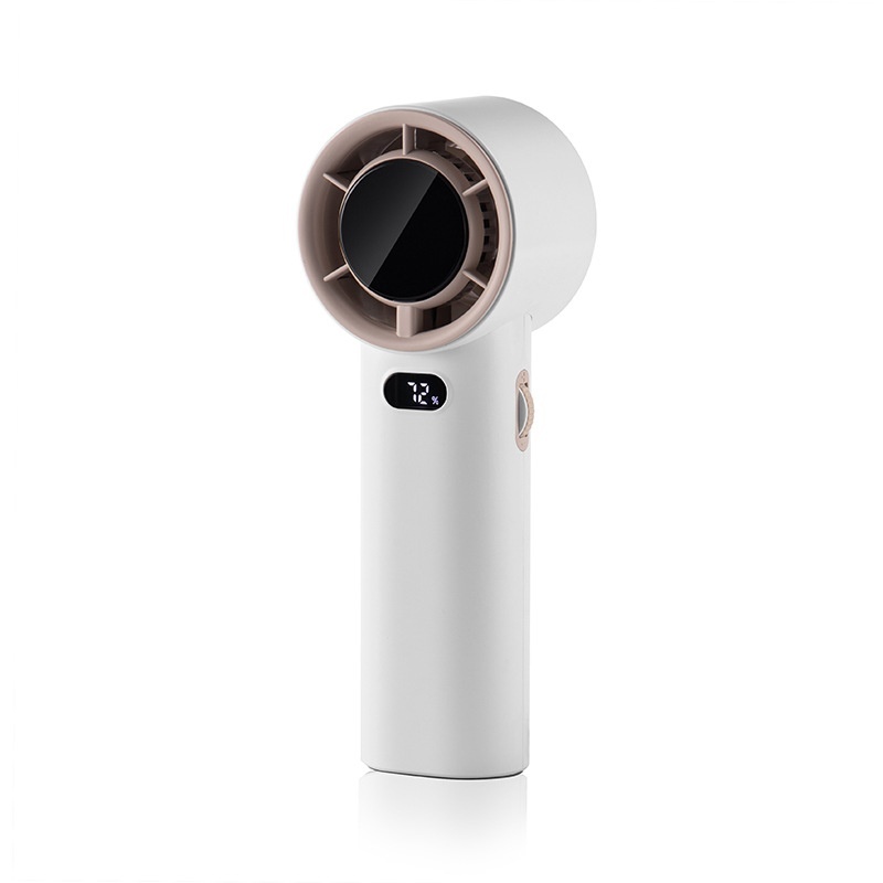 Ventilador de mano turbo mini portátil, ventilador personal recargable por USB, ventilador de bolsillo pequeño - Imagen 7