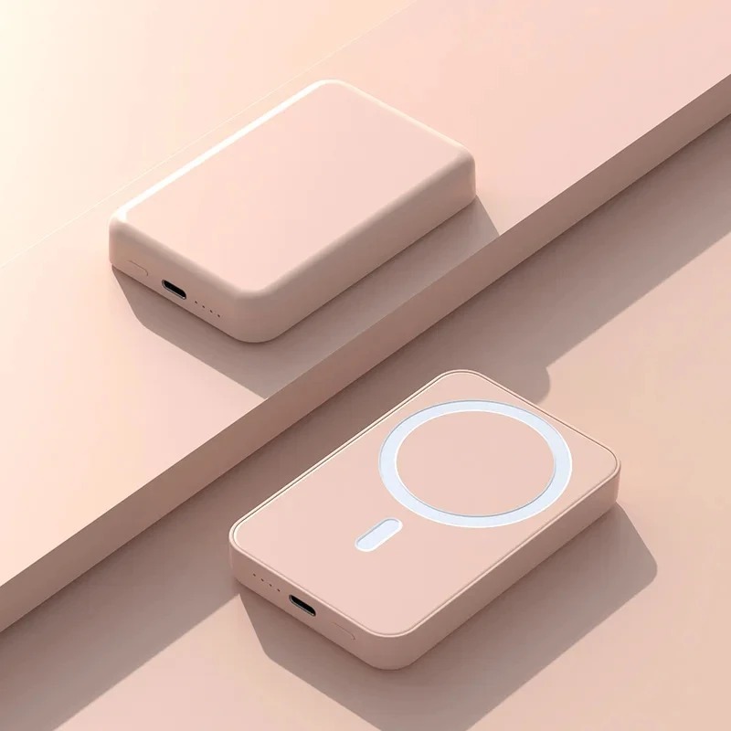 Batería externa de 20 W con cierre magnético, 10000 mAh, portátil, inalámbrica, carga rápida, compatible con MagSafe para iPhone 15 Pro Max y 16 Pro. - Imagen 7