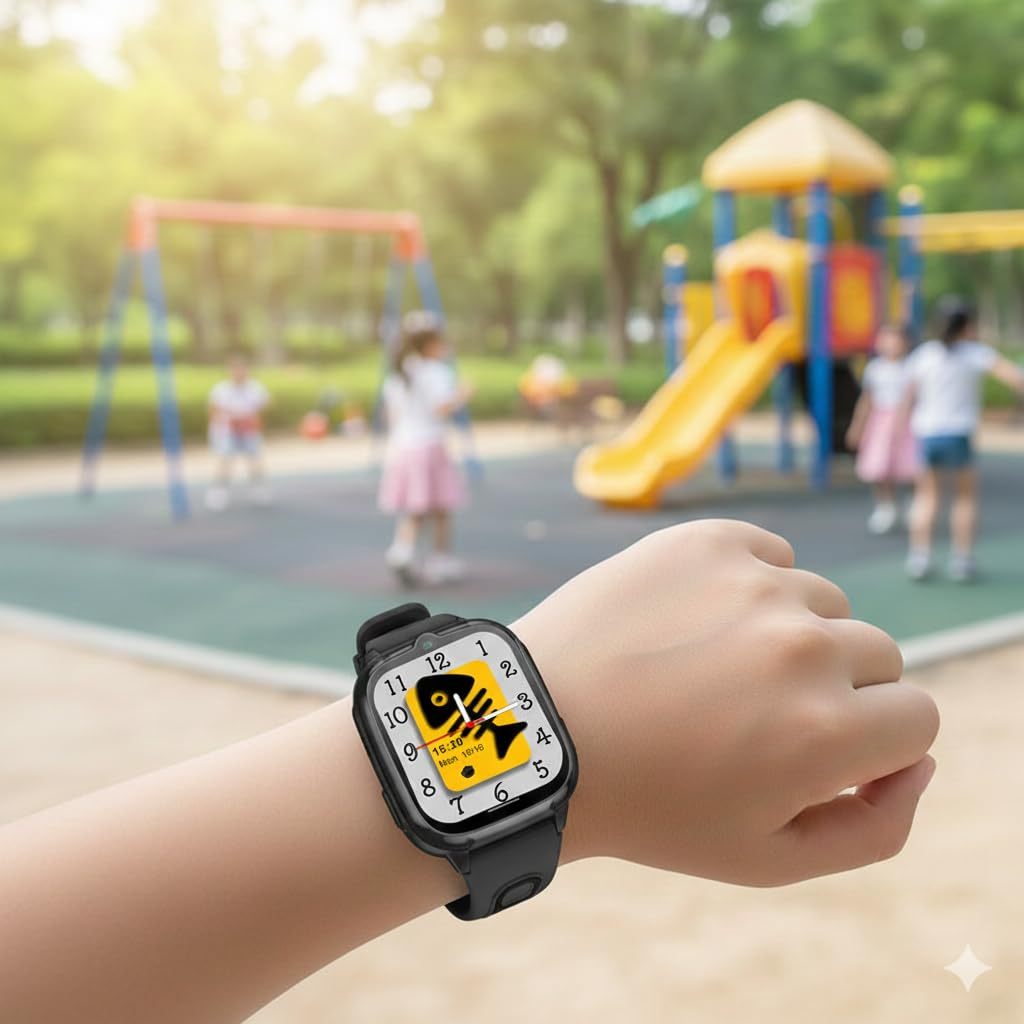 Reloj inteligente 4G para niños D53 con localizador GPS, videollamada, resistente al agua, función SOS antipérdida y aplicación de control parental. - Imagen 3