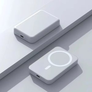 Batería externa de 20 W con cierre magnético, 10000 mAh, portátil, inalámbrica, carga rápida, compatible con MagSafe para iPhone 15 Pro Max y 16 Pro.