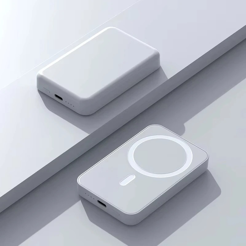 Batería externa de 20 W con cierre magnético, 10000 mAh, portátil, inalámbrica, carga rápida, compatible con MagSafe para iPhone 15 Pro Max y 16 Pro.