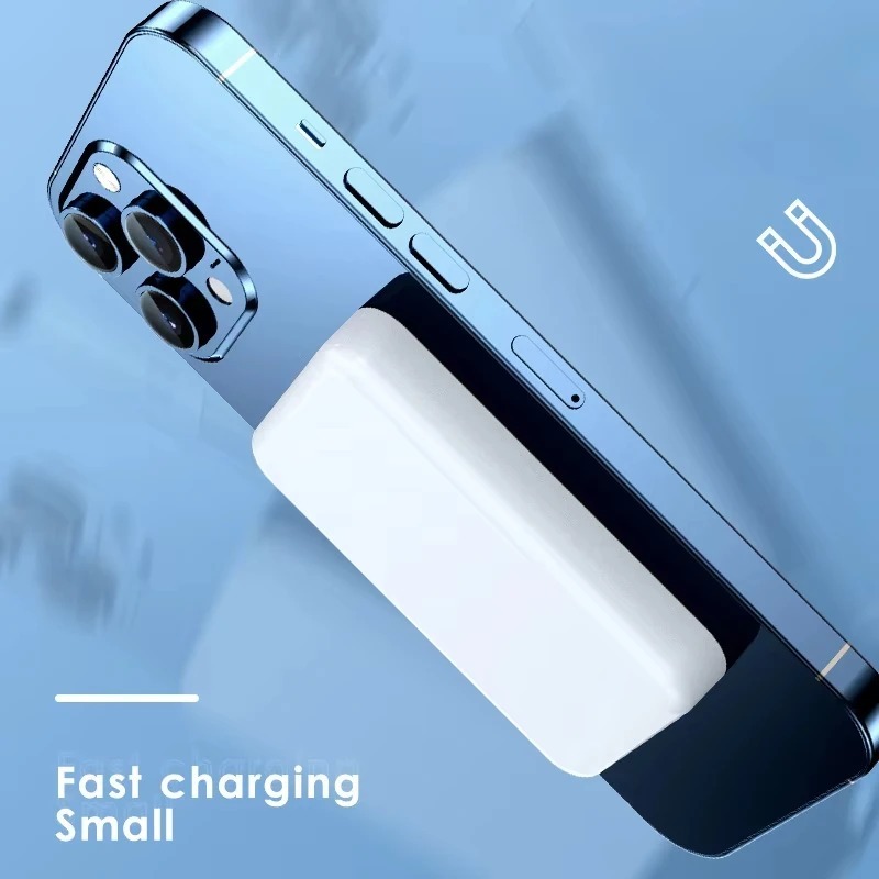 Batería externa de 20 W con cierre magnético, 10000 mAh, portátil, inalámbrica, carga rápida, compatible con MagSafe para iPhone 15 Pro Max y 16 Pro. - Imagen 2