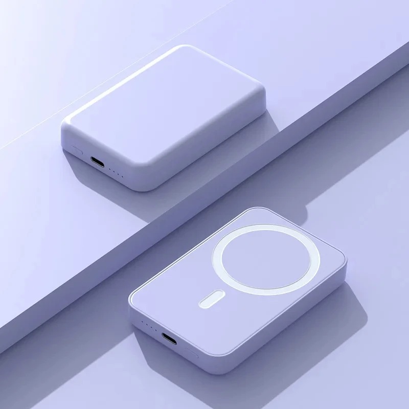 Batería externa de 20 W con cierre magnético, 10000 mAh, portátil, inalámbrica, carga rápida, compatible con MagSafe para iPhone 15 Pro Max y 16 Pro. - Imagen 5