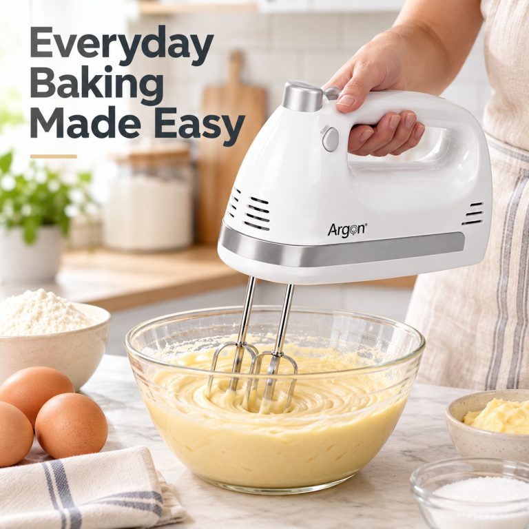 Esta batidora de doble varilla es la herramienta ideal para tus preparaciones en la cocina, ofreciendo versatilidad y potencia.